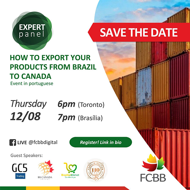 How to export your products from Brazil to Canada